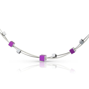 Necklace KELLY Purple | C257P