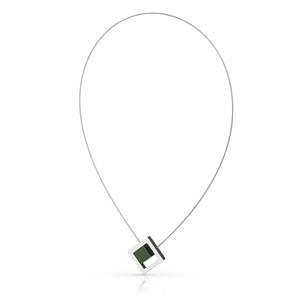 Necklace KATE green | C25GR