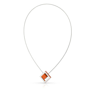 Necklace KATE orange | C25O