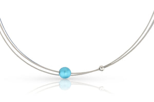 Necklace LINNE Green | C260GR