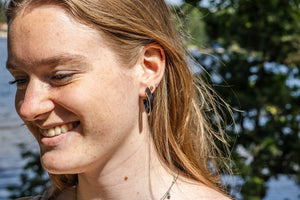 Earrings OLIVIA Black | O21Z