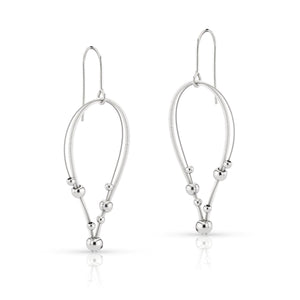 Earring playful balls O269
