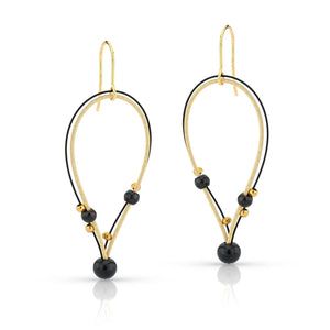Earring playful balls O269ZG
