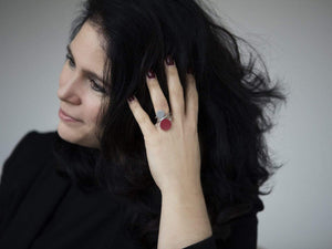 Ring OLIVIA Zand-Goudkleur | R5G