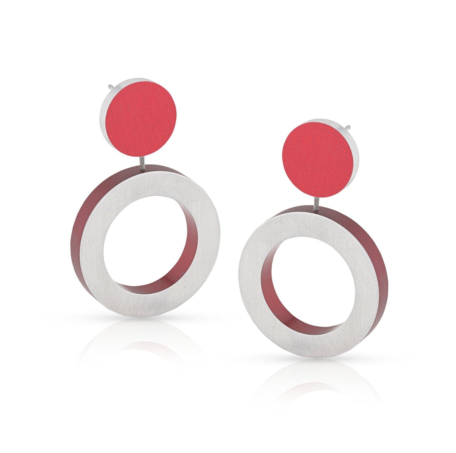 Earrings ROSE Red | O55R